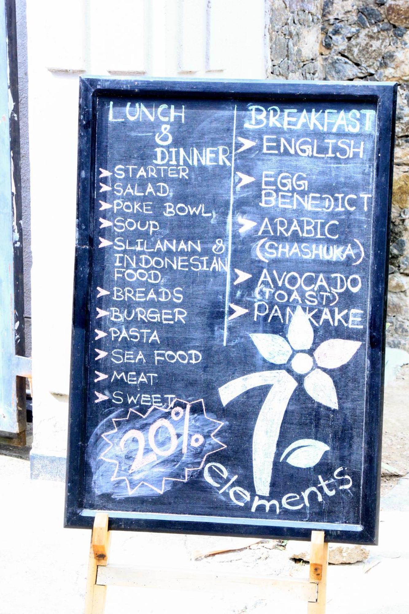 7Elements - Boutique Hotel & Restaurant 웰리가마 외부 사진